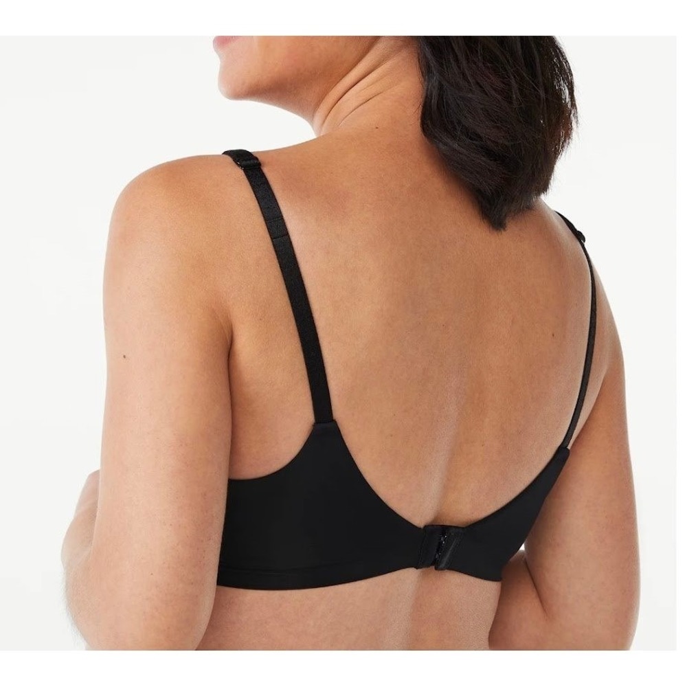 Joyspun Womens Maternity Nursing T-Shirt Bra‎ Flex Cup Black 36C NEW - Picture 3 of 8